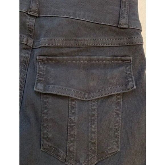 Spanx Stretch Twill Ankle Cargo Pant Washed Black Womens XS 20311R New NWT - Picture 3 of 16